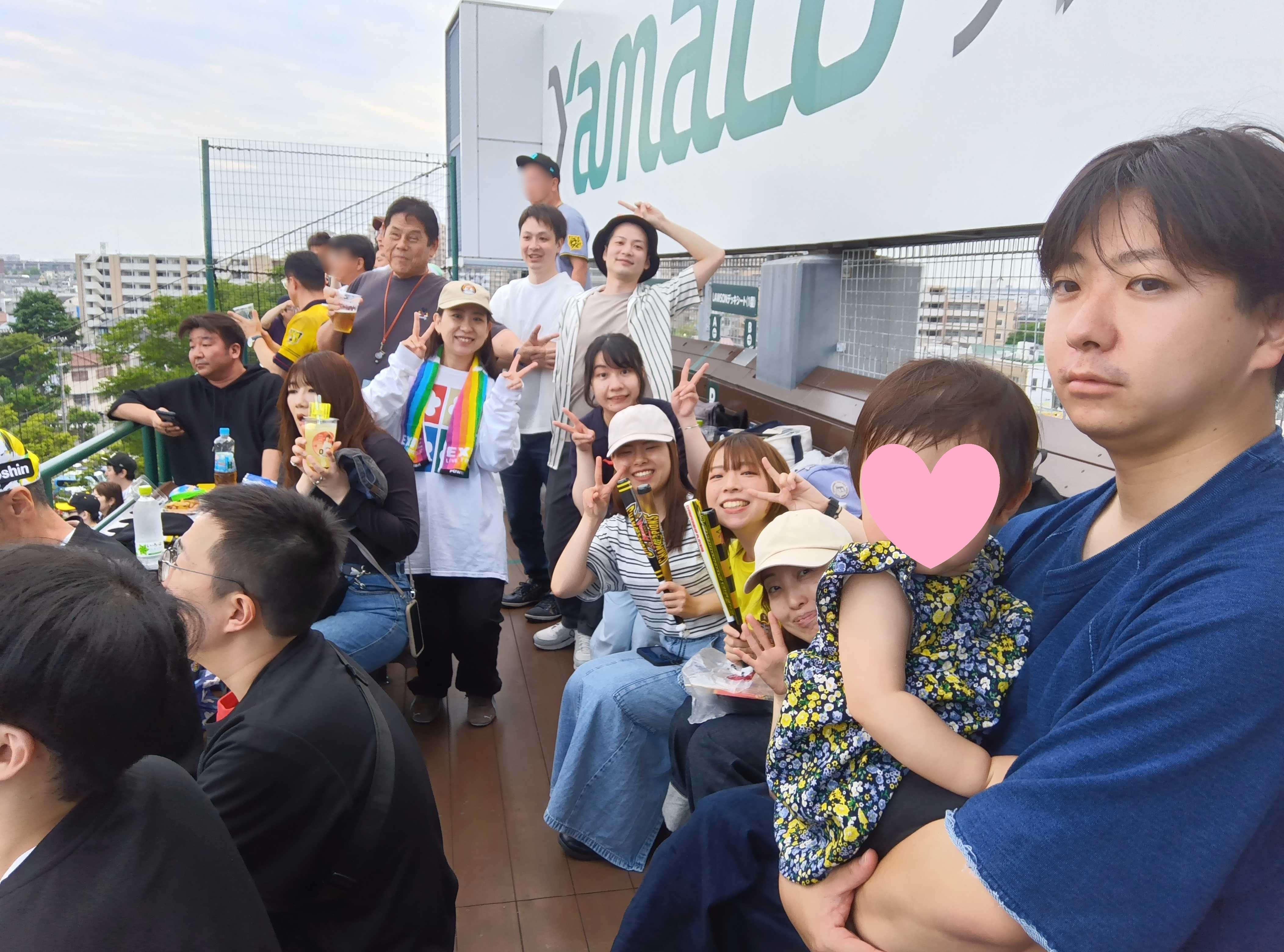 甲子園ローソンデッキシート